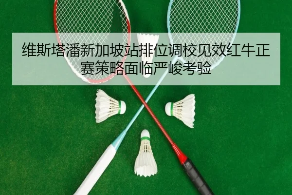 维斯塔潘新加坡站排位调校见效红牛正赛策略面临严峻考验（LEJING）